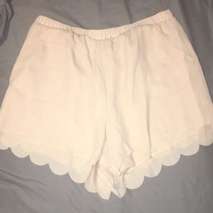 Light pink shorts